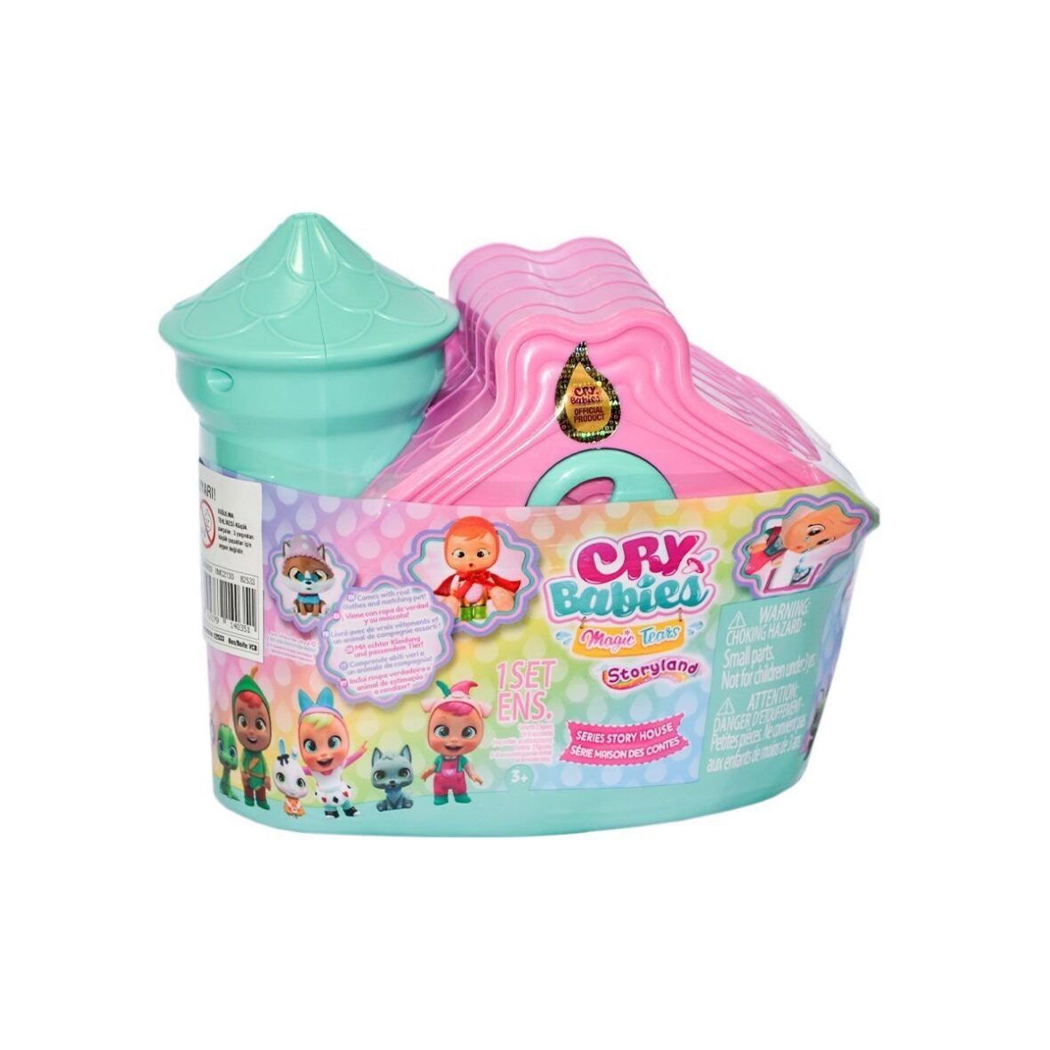 CYM09000 Cry Babies, Masal Diyarı Oyun Seti – Storyland Bebekler Oyun Seti
