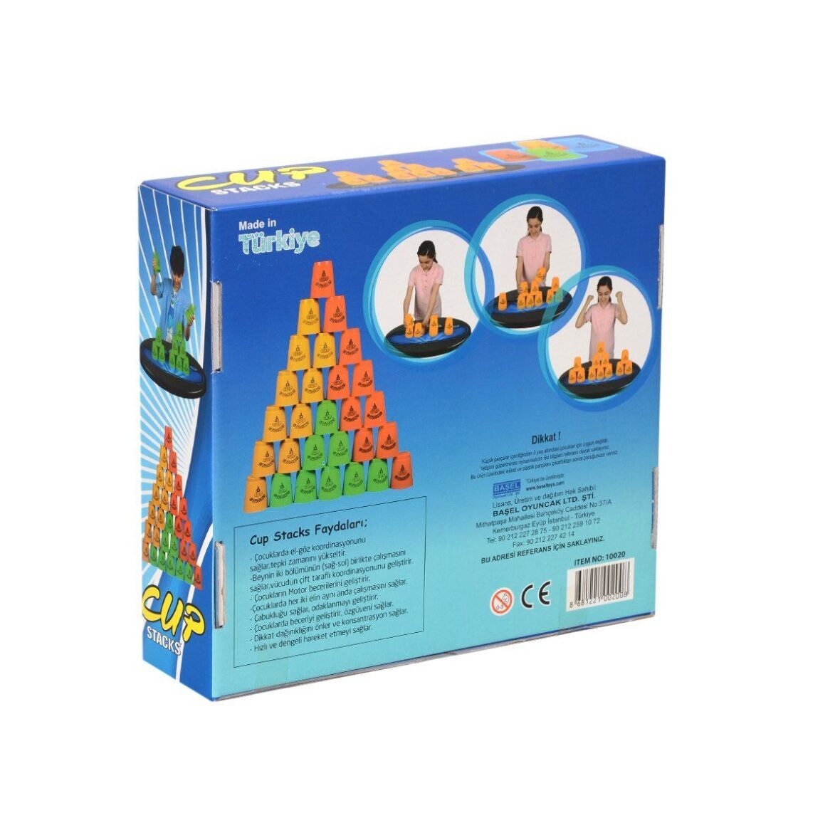 Cup Stacks Bardak Oyunu