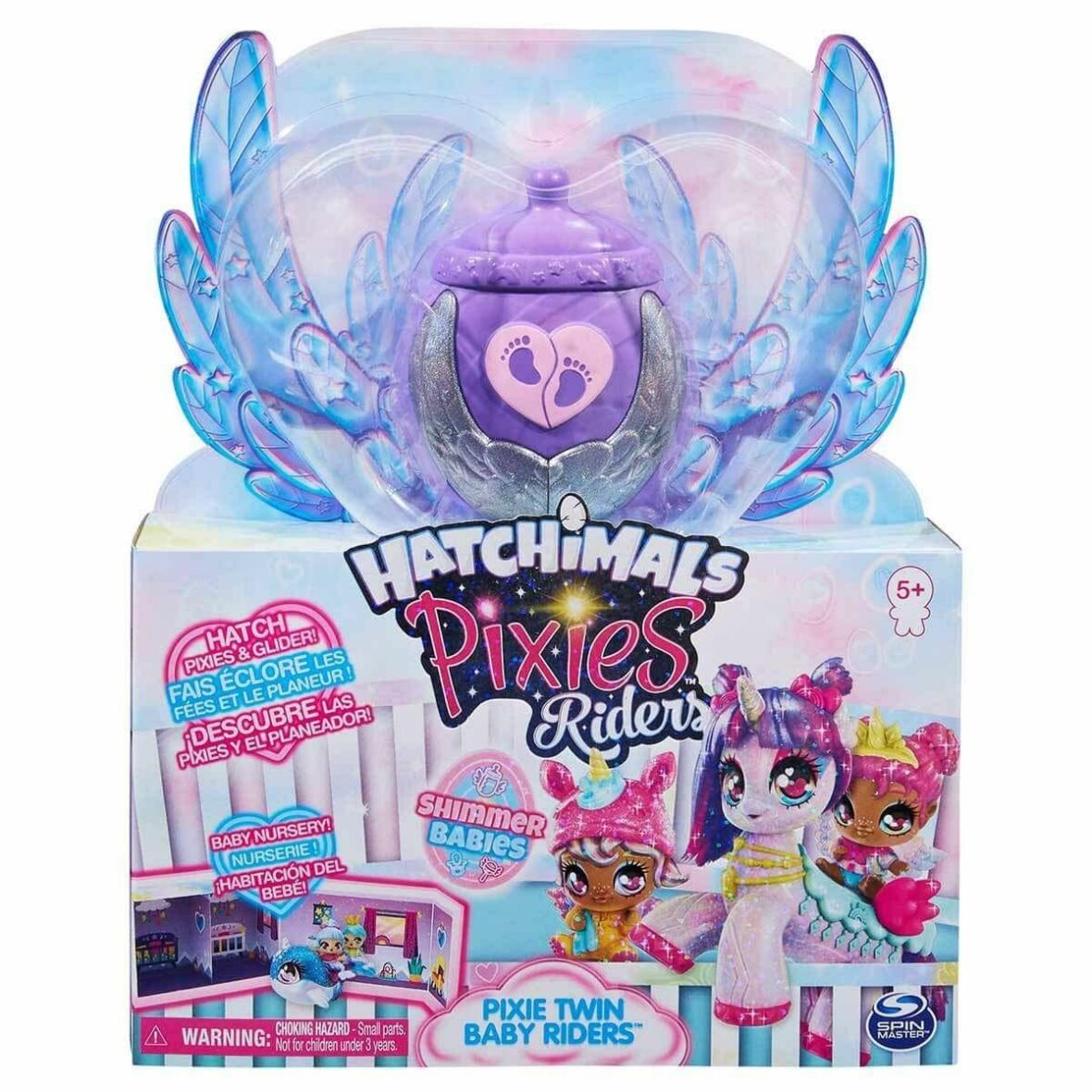 6061657 Hatchimals Pixies Riders 3 Babies