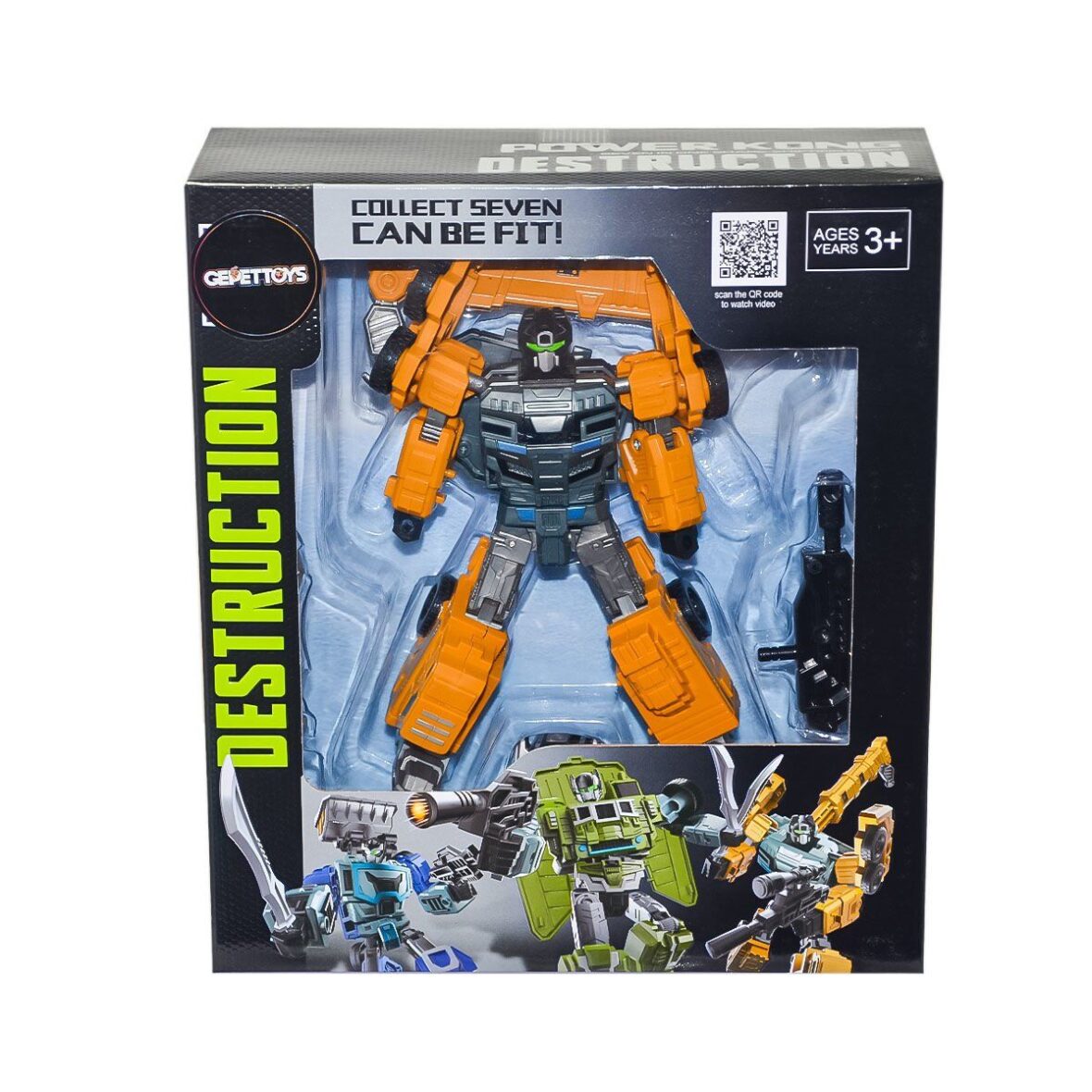 LJ1675 Dönüşen Robot – Gepettoys