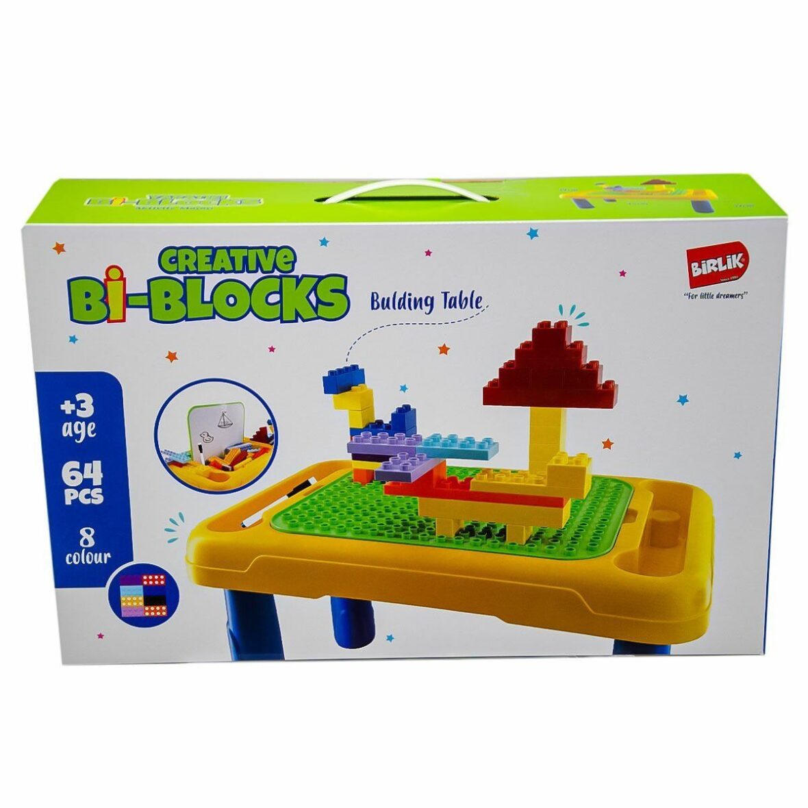 URT022-001 Masa Seti ve Bloklar – Birlik Toys