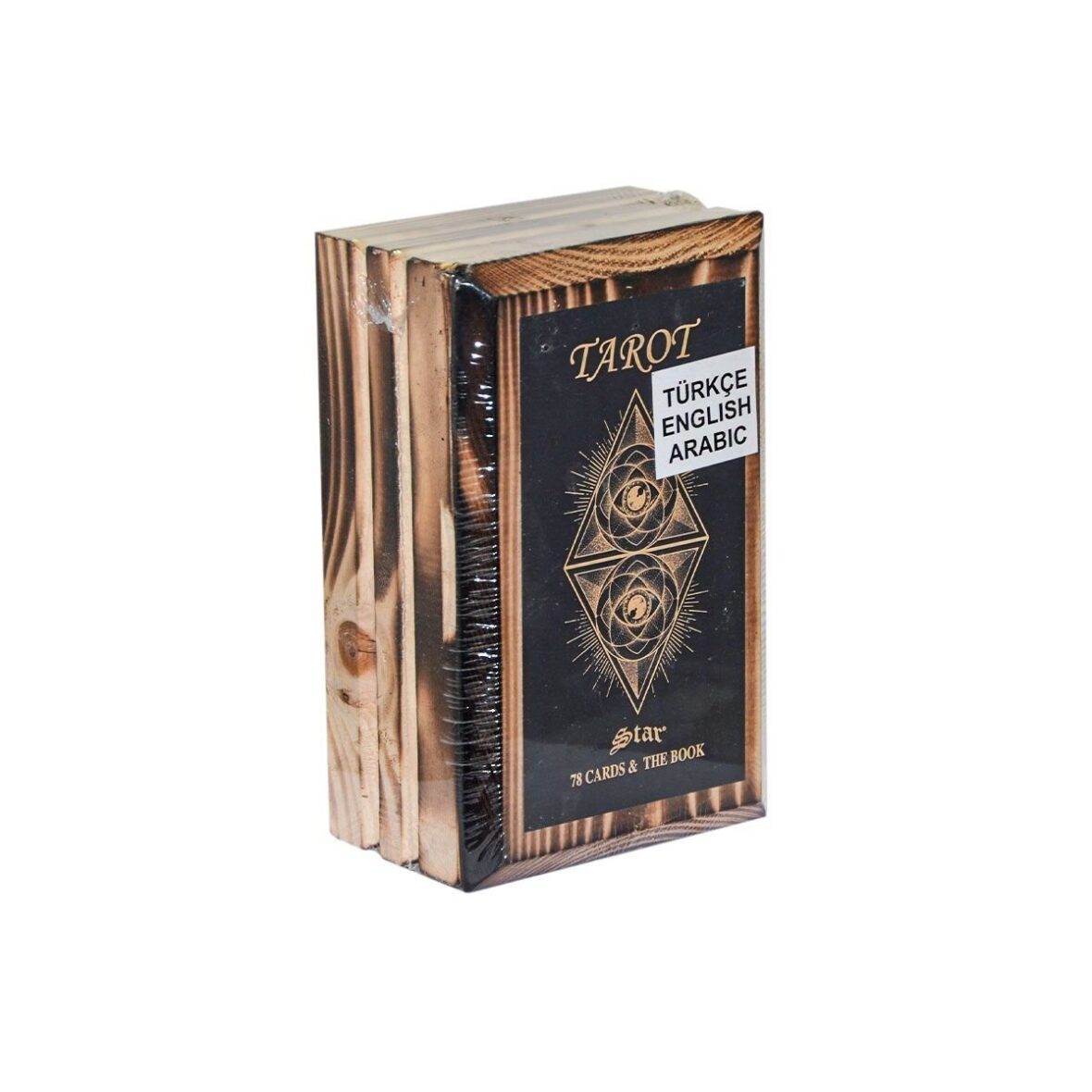 1066683 Ahşap Kutulu Tarot Oyun Kartları -Starokey