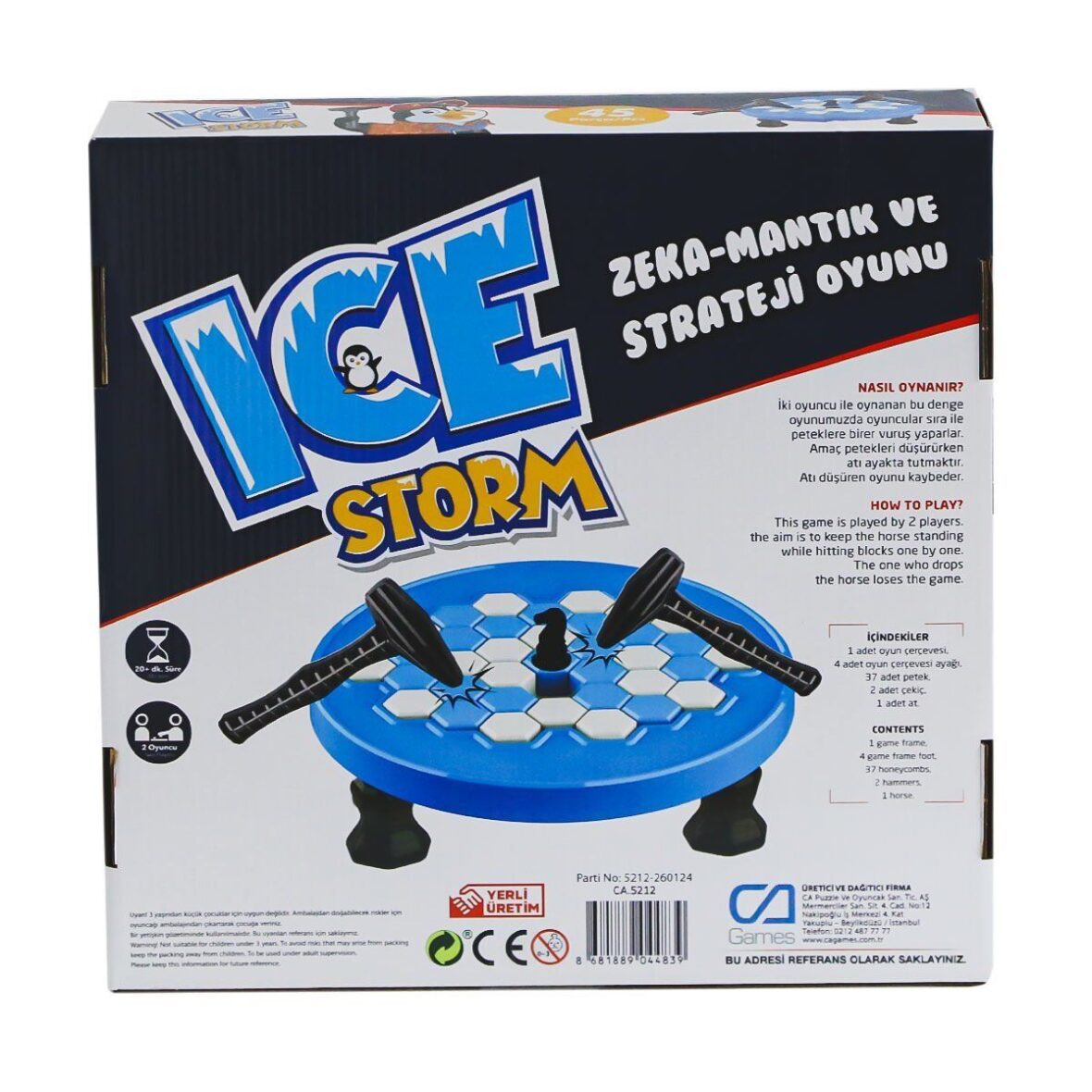 Mantık ve Strateji Oyunu -CaGames
