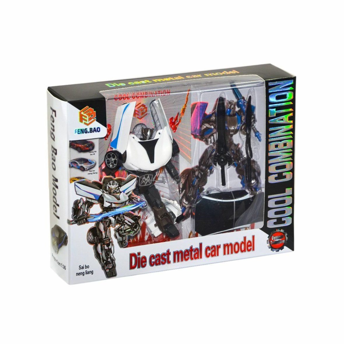 FB113 Metal Dönüşebilen Robot  -Can