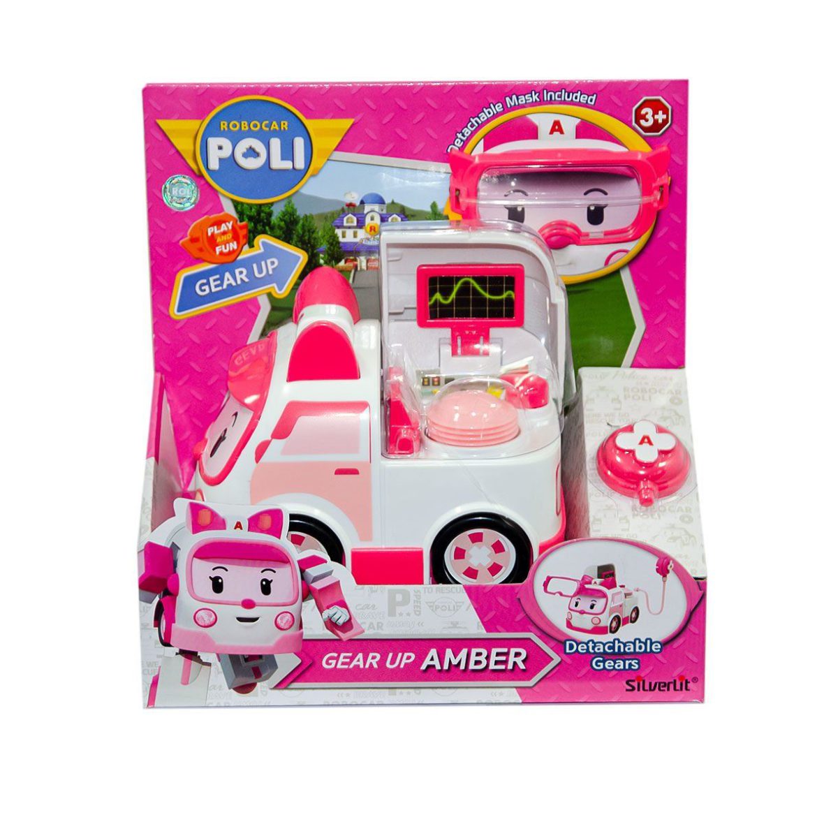 POLI/83393 Robocar Amber Teçhizatlı Araç – Neco Toys