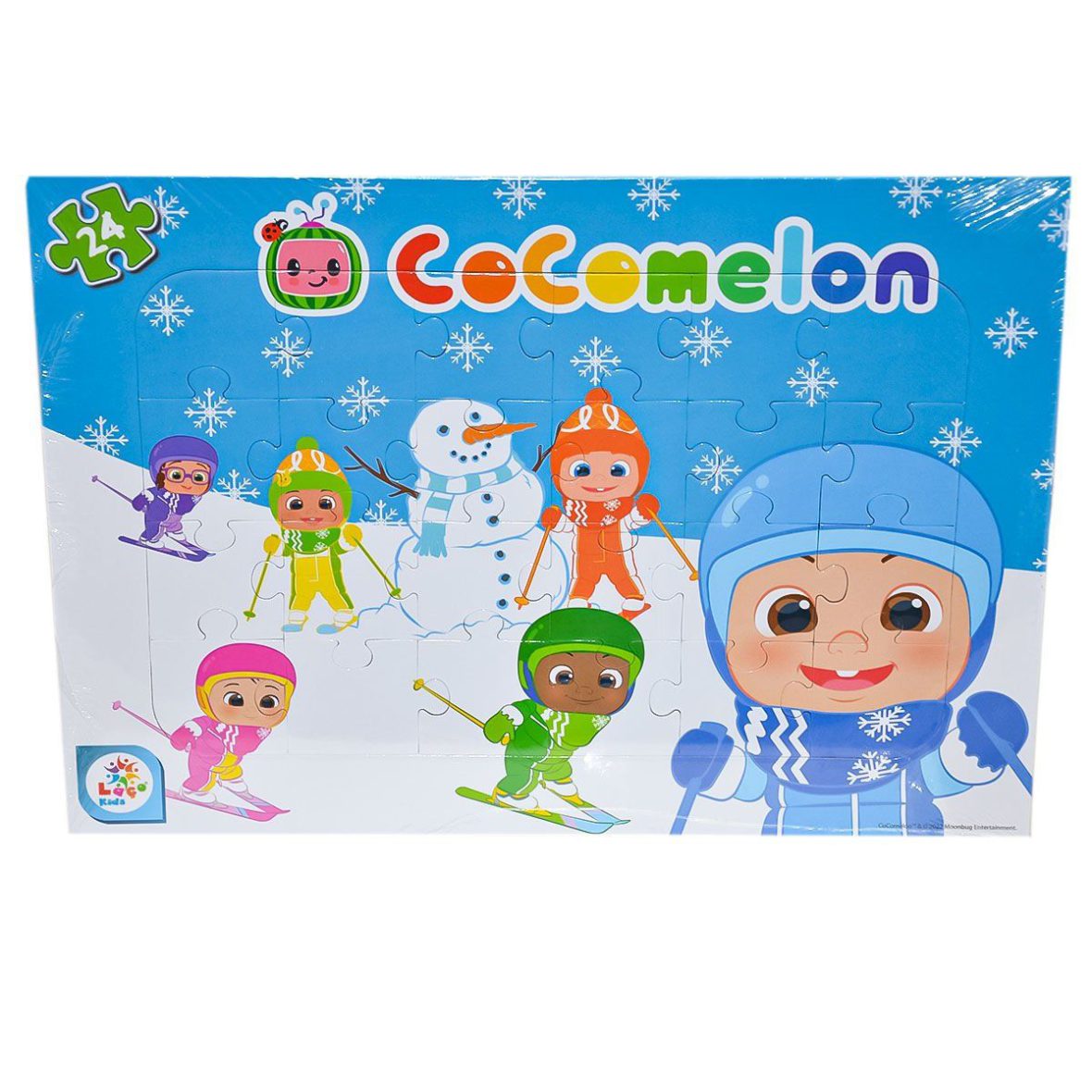 CO7795 Cocomelon 24 Frame Puzzle Kar Keyfi – Utku Oyuncak