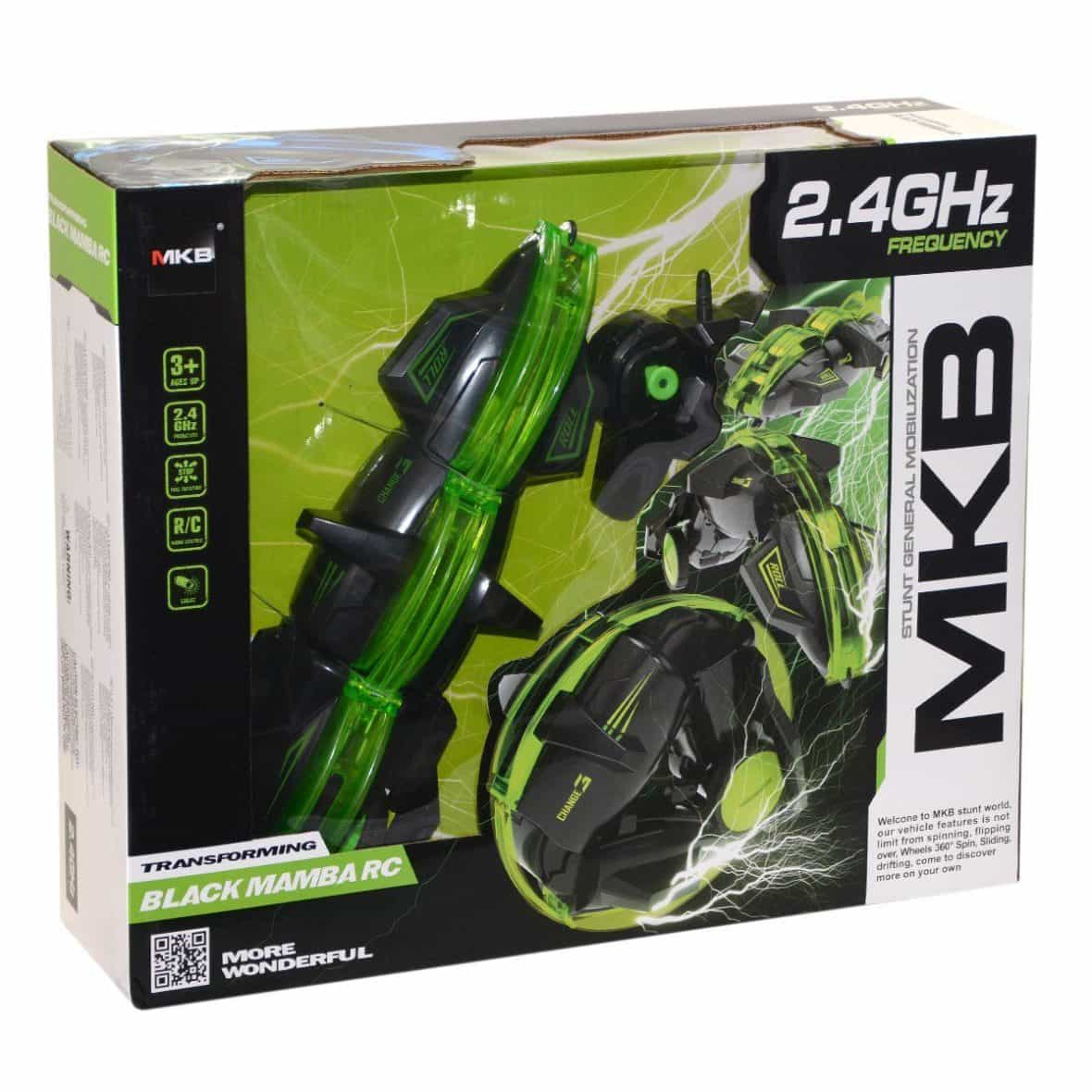 MKB-5588-618 Kumandalı Şarjlı Akrobat Black Mamba -Vardem